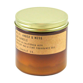 Amber & Moss | 12.5 oz Large Soy Candle