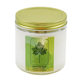 Citronella Herb | 16 oz Coconut + Soy Wax Candle