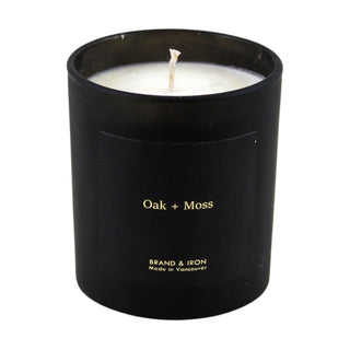 Dark Series: Oak + Moss | Soy Wax Candle