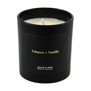 Dark Series: Tobacco + Vanilla | Soy Wax Candle