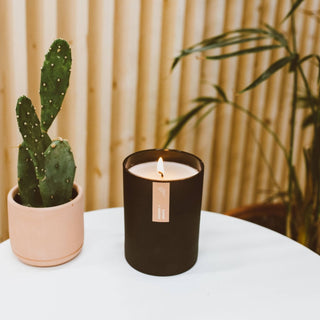 Desert + Agave | Matte Black Soy Candle