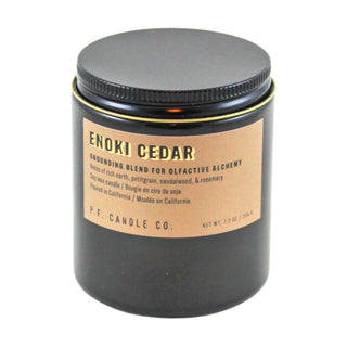 Enoki Cedar | 7.2 oz Soy Candle