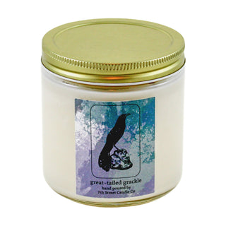 Great - Tailed Grackle | 16 oz Coconut + Soy Wax Candle