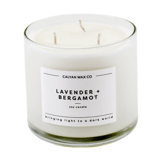 Lavender + Bergamot | 3 Wick Soy Candle