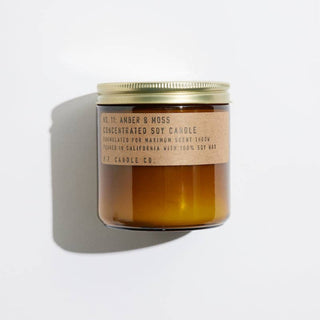 Amber & Moss | 12.5 oz Large Concentrated Soy Candle