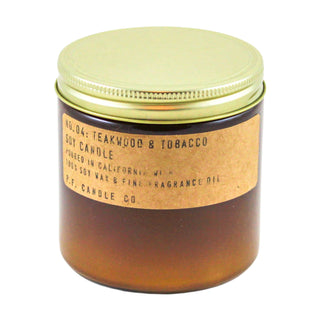 Teakwood & Tobacco | 12.5 oz Large Soy Candle