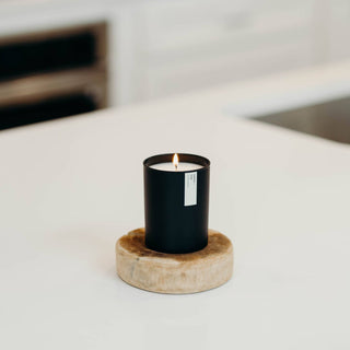 Aspen + Fog | Matte Black Soy Candle