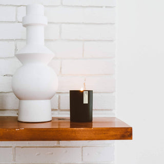 Aspen + Fog | Matte Black Soy Candle