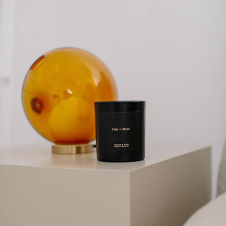 Dark Series: Oak + Moss | Soy Wax Candle