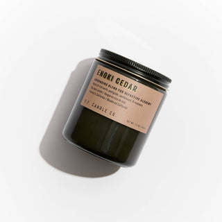 Enoki Cedar | 7.2 oz Soy Candle