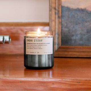 Enoki Cedar | 7.2 oz Soy Candle