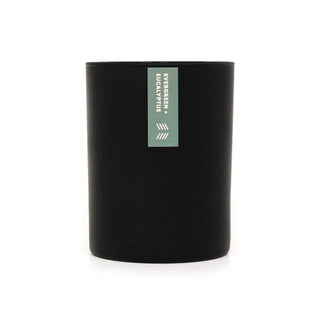 Evergreen + Eucalyptus | Matte Black Soy Candle