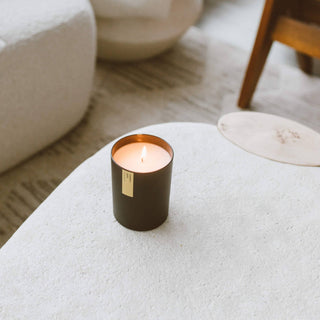 Lemon + Sage | Matte Black Soy Candle