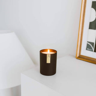 Lemon + Sage | Matte Black Soy Candle