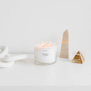 Seaside + Citrus | 3 Wick Soy Candle